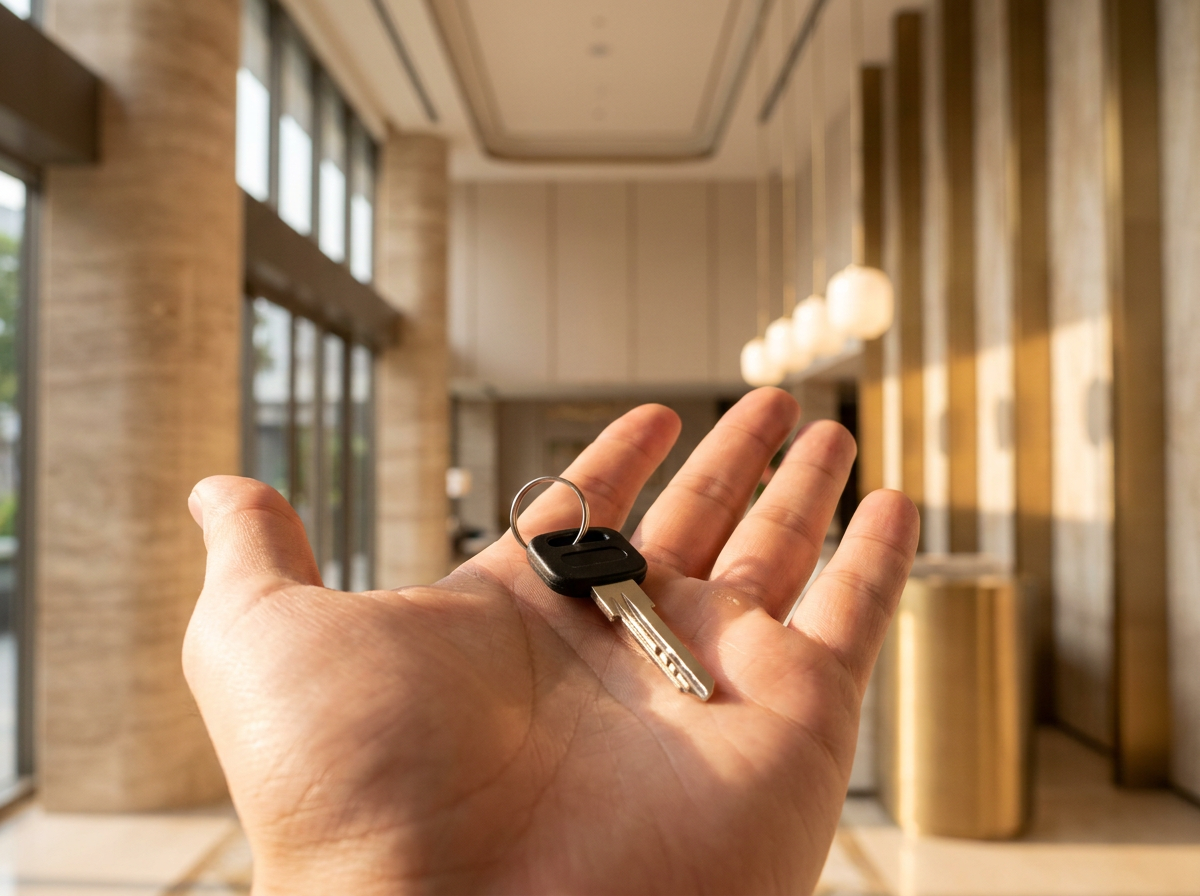 New condo key in hand at completion — no gap period