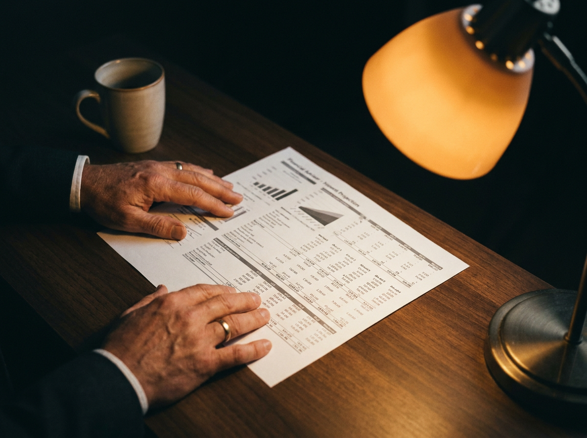 Financial planning session — upgrade roadmap and projections